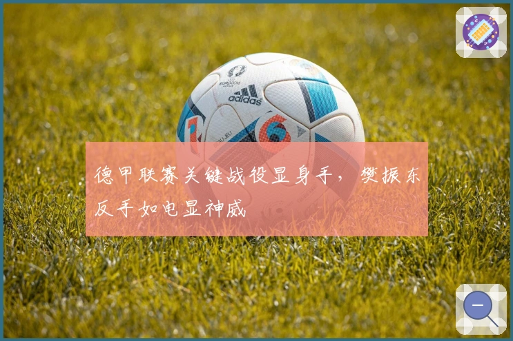 德甲联赛关键战役显身手，樊振东反手如电显神威